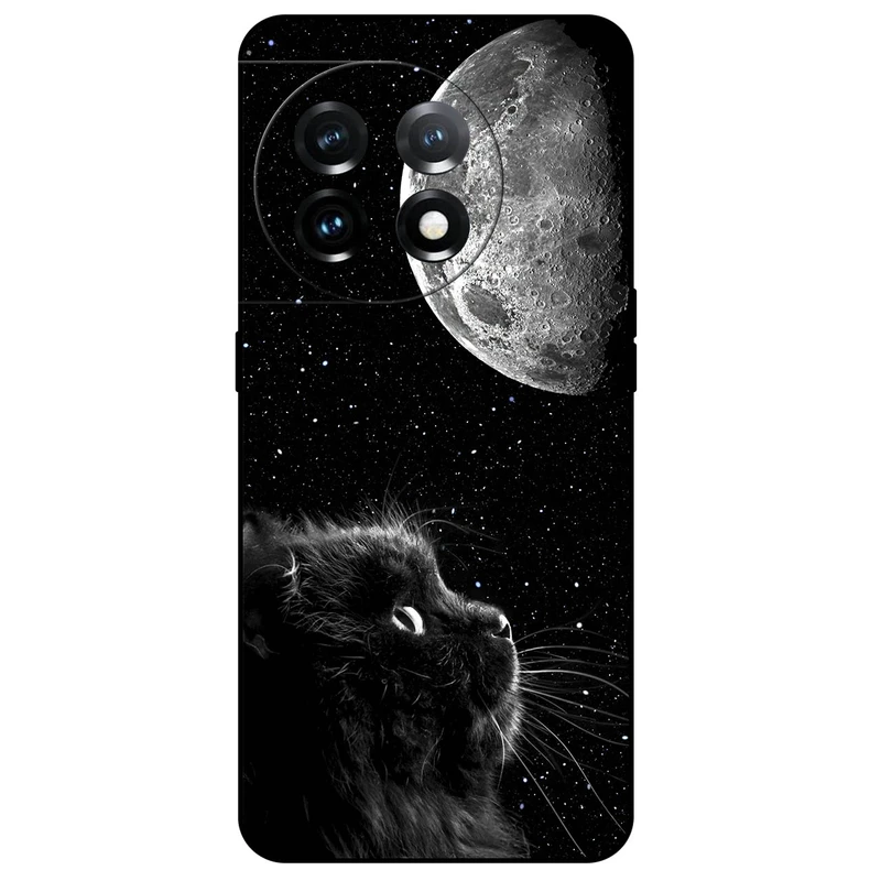 کاور مگافون طرح گربه مدل 1882 مناسب برای گوشی موبایل وان پلاس 11 5G