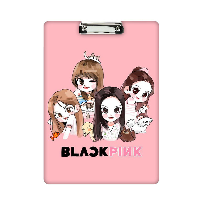 تخته شاسی مدل Blackpink کد 2338 سایز A4