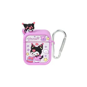 کاور مدل Kuromi مناسب برای کیس اپل Airpod 1 / Airpod 2 / Airpod 2 Wireless