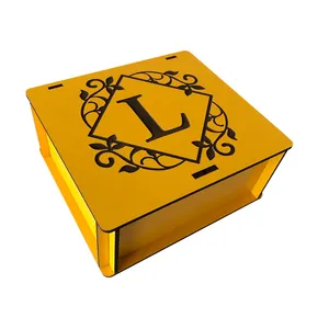 جعبه هدیه چوبی مدل j142