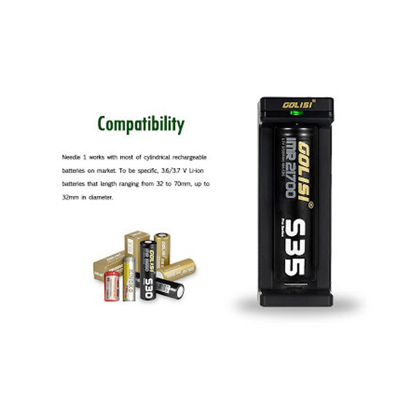 شارژر باتری گلیسی مدل needle 1