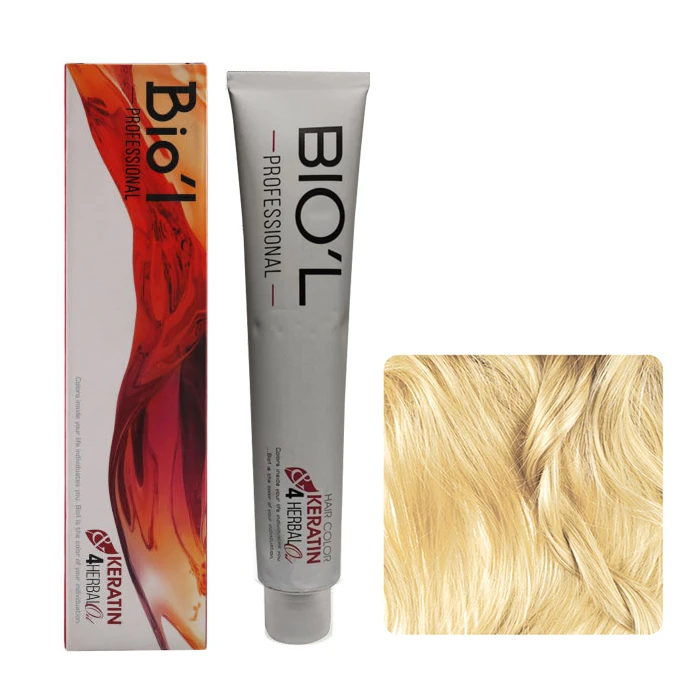 رنگ مو بیول سری BEIGE شماره 10.32 حجم 100 میلی لیتر رنگ بلوند بژ پلاتینه
