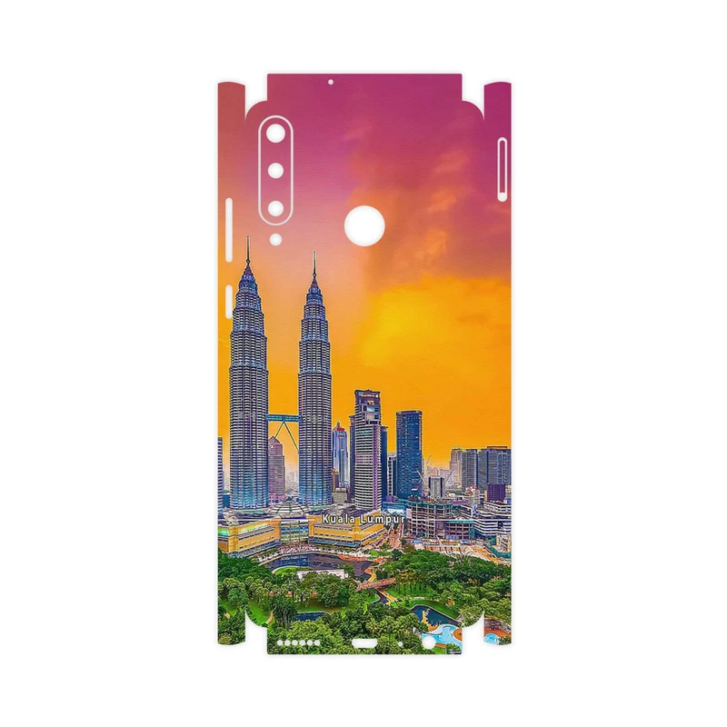 برچسب پوششی ماهوت مدل City of Kuala Lumpur-FullSkin مناسب برای گوشی موبایل هوآوی Y6p
