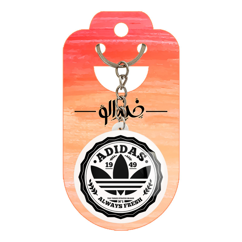 جاکلیدی خندالو مدل آدیداس Adidas کد 23474 جاکلیدی خندالو مدل آدیداس Adidas کد 23474