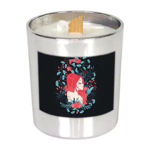 شمع لیوانی طرح دخترانه فانتزی مدل candle1187