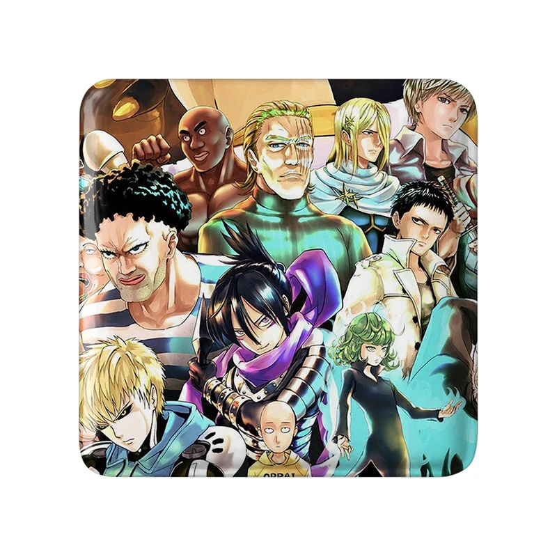  مگنت خندالو طرح انیمه مرد تک مشتی One Punch Man کد 10519