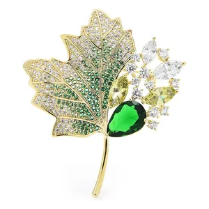 گل سینه زنانه شهر جواهر مدل SJ-BR033-G