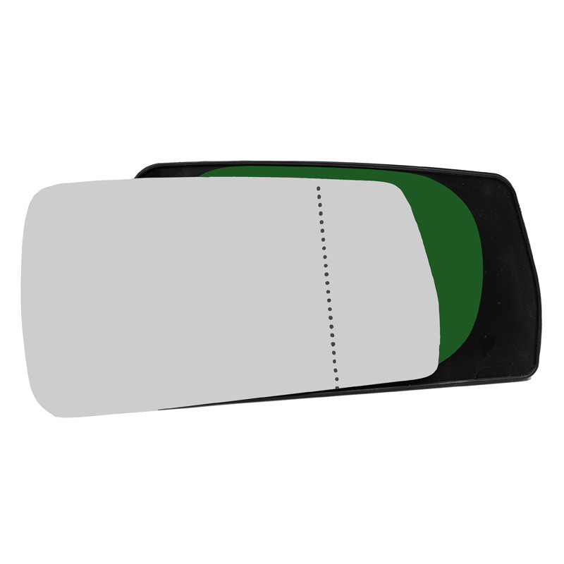 شیشه آینه جانبی دستی راست خودرو کالانیکس مدل SHIS-DASR-10931 مناسب برای سمند به همراه قاب و چسب