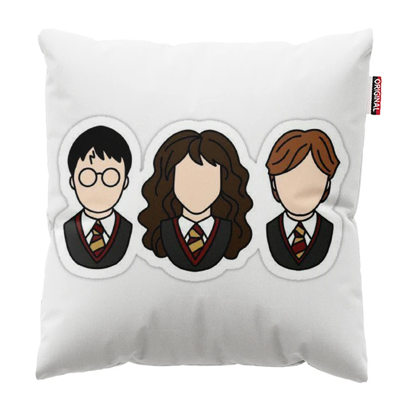 کوسن پاد آفرین مدل هری پاتر و دوستان کد 326 سایز 30*30 سانتی متر