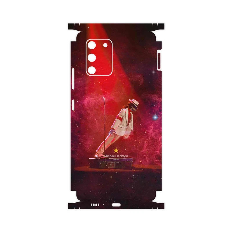 برچسب پوششی ماهوت مدل Michael Jackson-FullSkin مناسب برای گوشی موبایل سامسونگ Galaxy S10 Lite