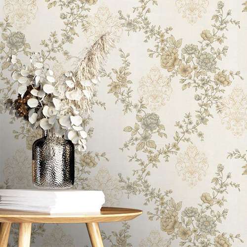 کاغذ دیواری طرح ترکیبی گلدار کد 211