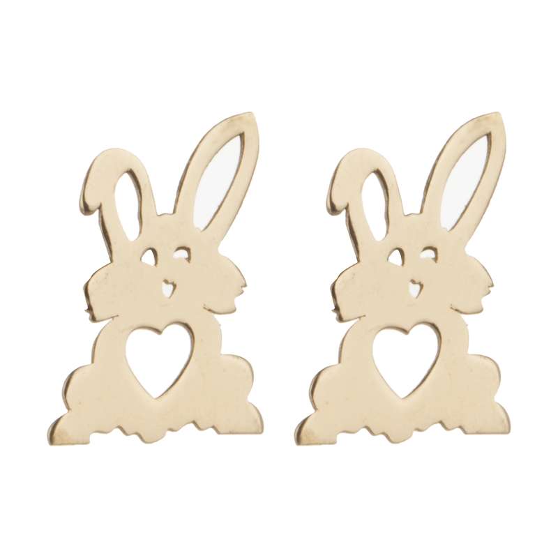 گوشواره طلا 18 عیار دخترانه مایا ماهک مدل ME0841