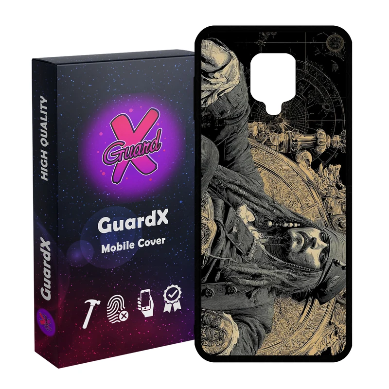 کاور گارد ایکس طرح جک گنجشکه مدل 11084 مناسب برای گوشی موبایل شیائومی Redmi Note9 Pro/Note 9 Pro Max/Redmi Note 9S/MI Poco M2 Pro