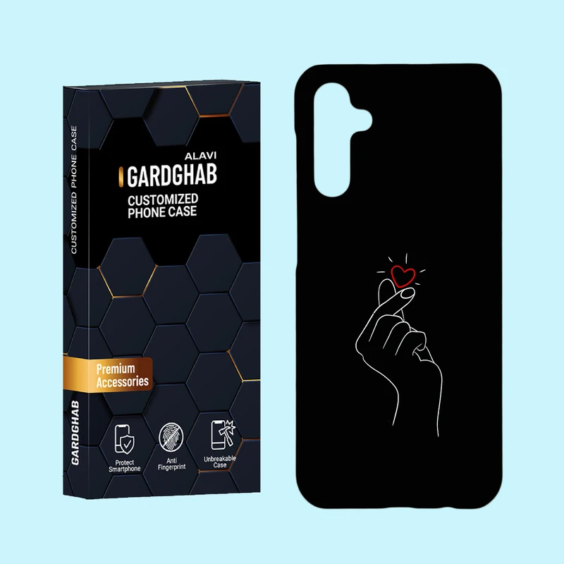 کاور گارد قاب علوی مدل عاشقانه مناسب برای گوشی موبایل سامسونگ Galaxy M14 5G