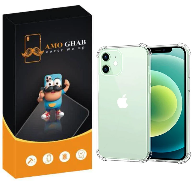کاور عمو قاب مدل Crystal مناسب برای گوشی موبایل اپل  Iphone 12