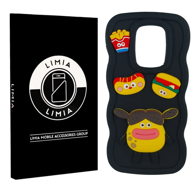 کاور لیمیا مدل عروسکی برجسته مناسب برای گوشی موبایل شیائومی Redmi Note 9