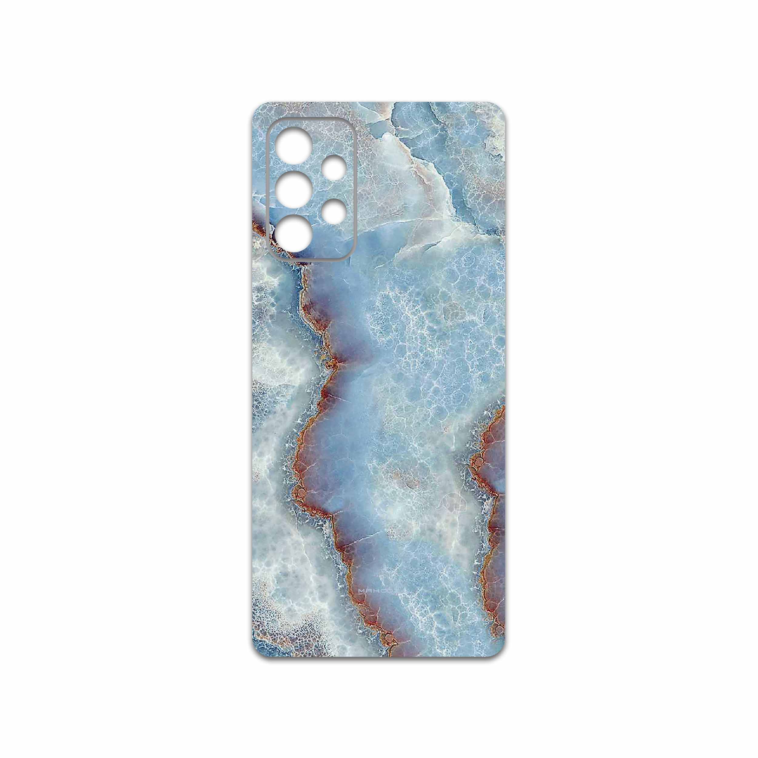 برچسب پوششی ماهوت مدل Blue Ocean Marble مناسب برای گوشی موبایل سامسونگ Galaxy A72