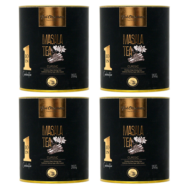 چای ماسالا گل چشان - 250 گرم مجموعه 4 عددی