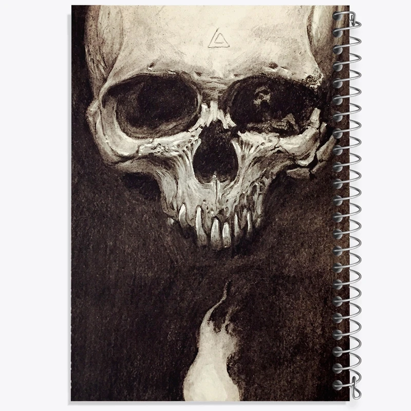 دفتر نقاشی 50 برگ خندالو طرح اسکلت (Skeleton) کد F993