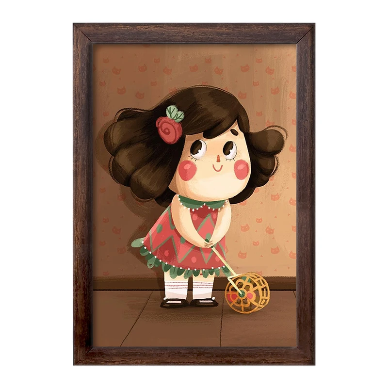 تابلو خندالو طرح دخترانه فانتزی کد 25707