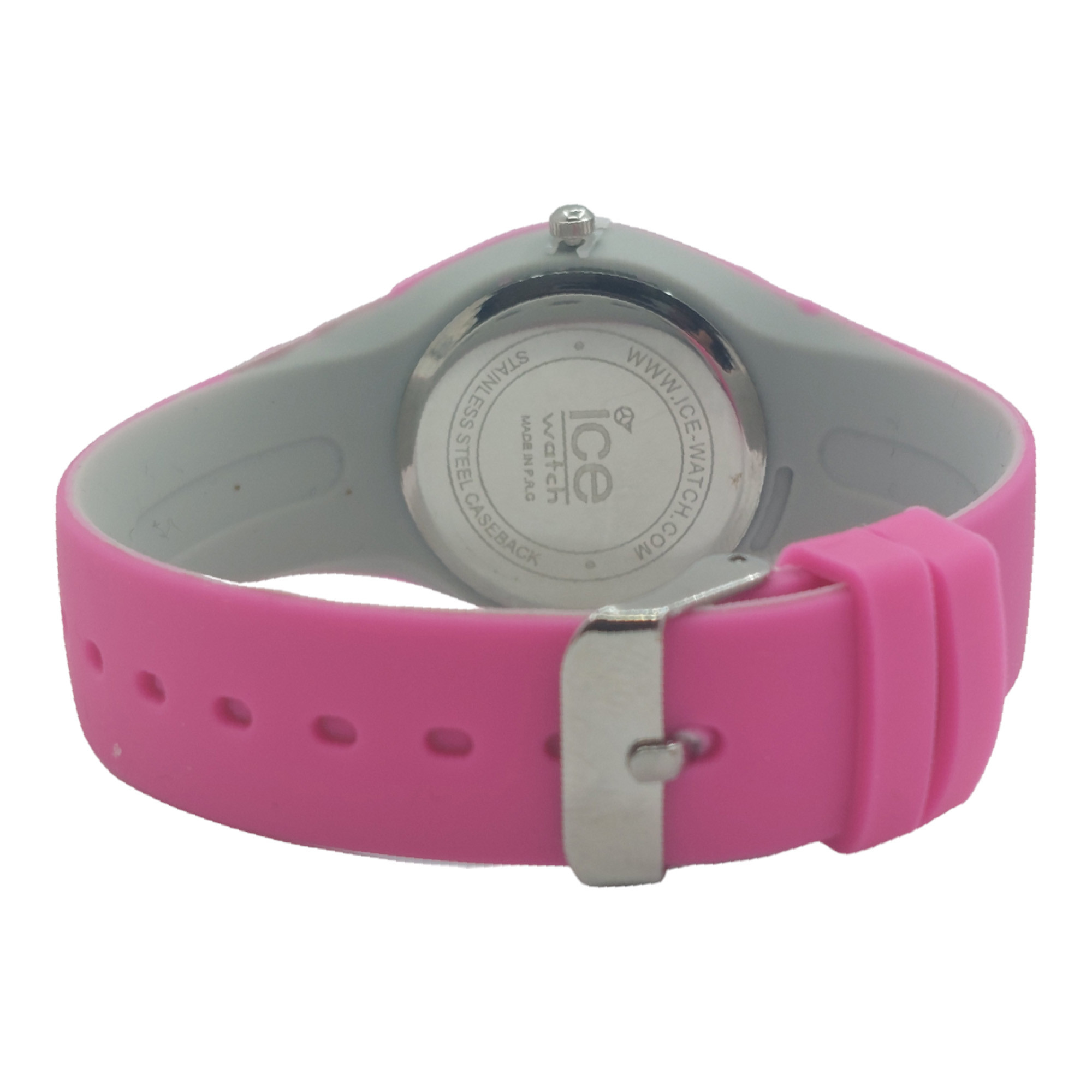 ساعت مچی عقربه ای دخترانه مدل تک موتوره بند ژله ای