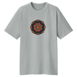 تی شرت لانگ زنانه مدل سنتی کد LL60 رنگ طوسی