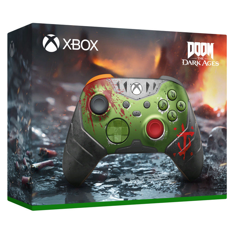 دسته بازی ایکس باکس مدل DOOM The Dark Ages Limited Edition
