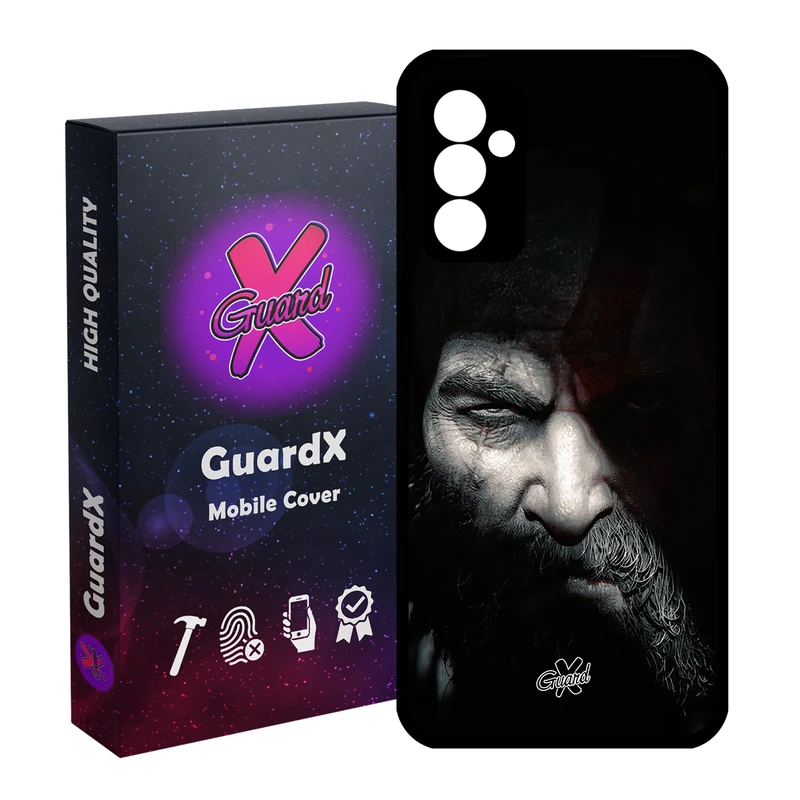 کاور گارد ایکس طرح God of War مدل Glass10418 مناسب برای گوشی موبایل سامسونگ Galaxy A15 4G / A15 5G