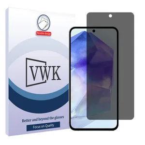 VWK Tough model privacy screen protector suitable for Samsung Galaxy A55 5G mobile phone
