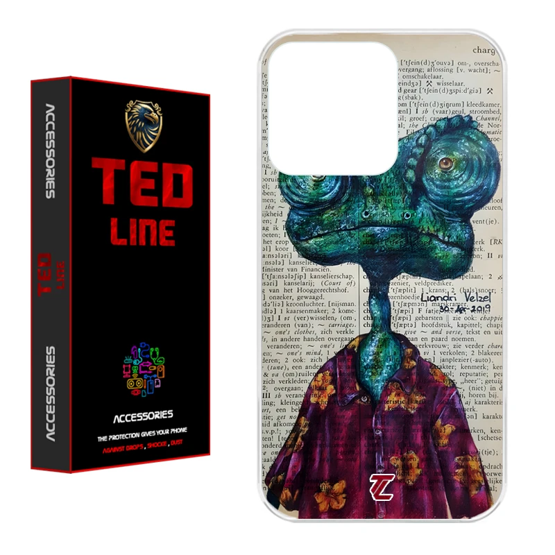 کاور تد لاین طرح رنگو کد 1130 مناسب برای گوشی موبایل اپل Iphone 16 Pro Max