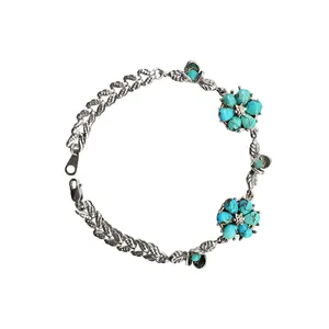 دستبند نقره زنانه مدل 100183