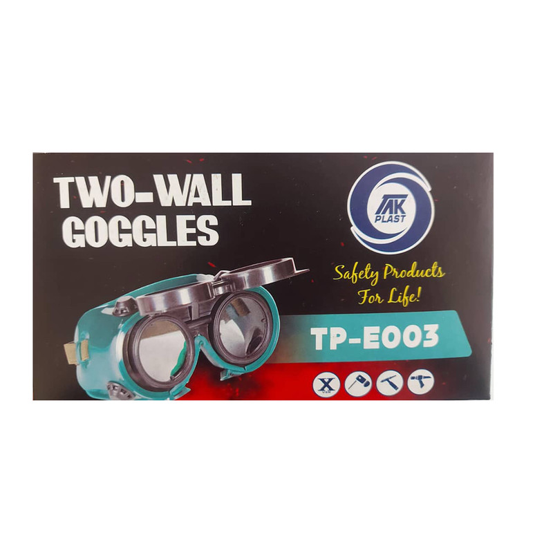 عینک جوشکاری تک پلاست مدل TP-E003