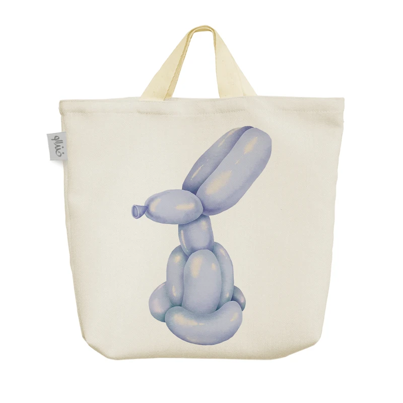 ساک خرید خندالو مدل خرگوش بادکنکی کد 3596