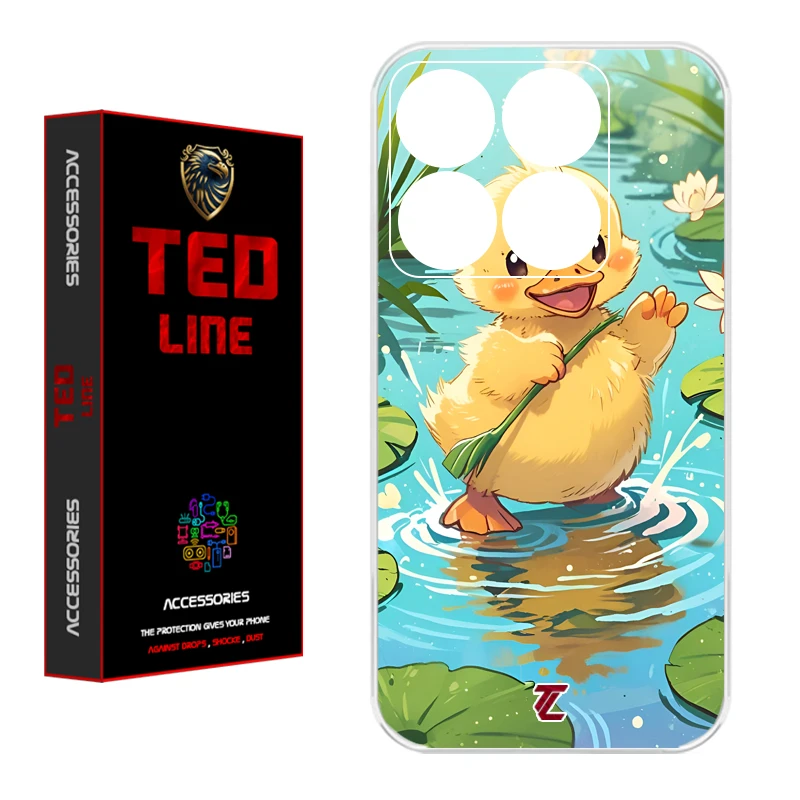 کاور تدلاین طرح اردک کد 1185 مناسب برای گوشی موبایل شیائومی Mi 14T / 14T Pro