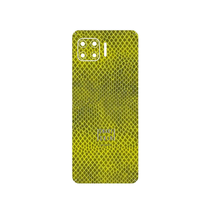 برچسب پوششی ماهوت مدل Yellow Snake Skin مناسب برای گوشی موبایل موتورولا Moto G 5G Plus