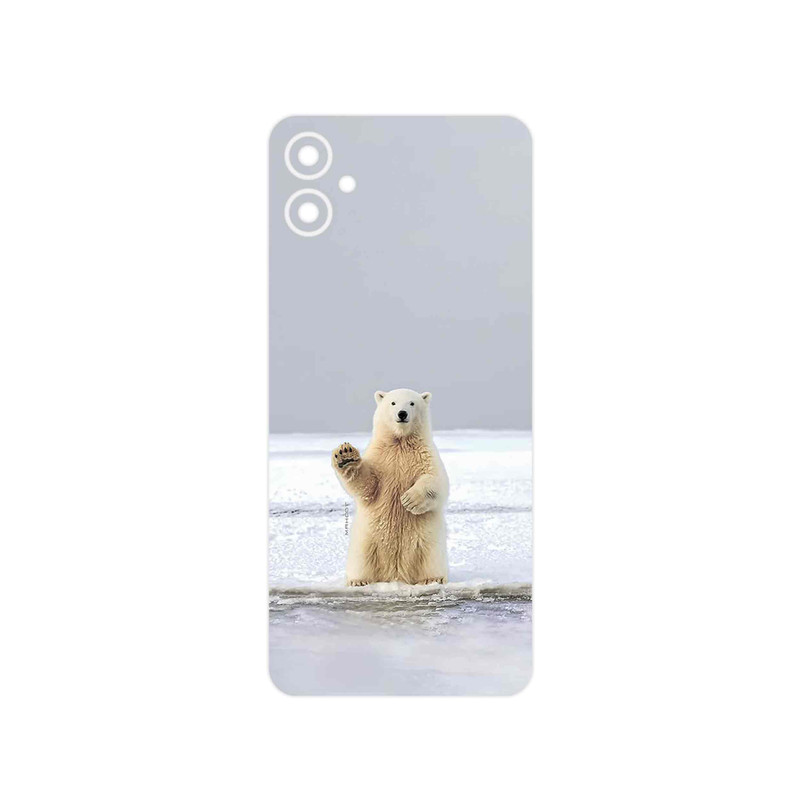 برچسب پوششی ماهوت مدل Polar_bear مناسب برای گوشی موبایل سامسونگ Galaxy A05