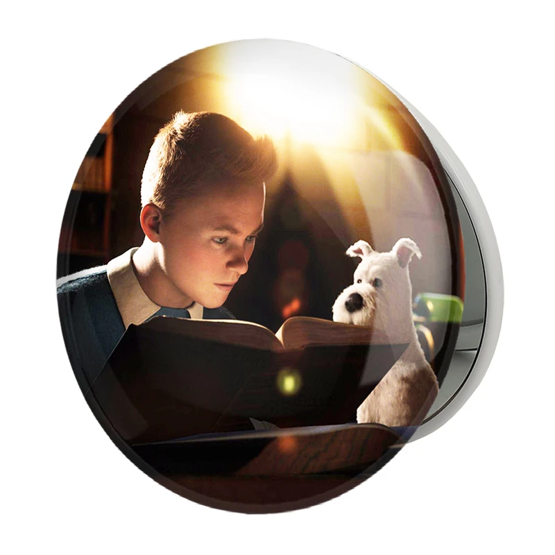 آینه جیبی خندالو طرح ماجراهای تن تن مدل تاشو کد 27979 