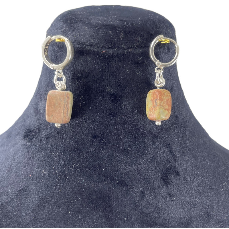 گوشواره نقره زنانه گالری ظهیرالدینی مدل جاسپر کد SG-07 گوشواره نقره زنانه گالری ظهیرالدینی مدل جاسپر کد SG-07