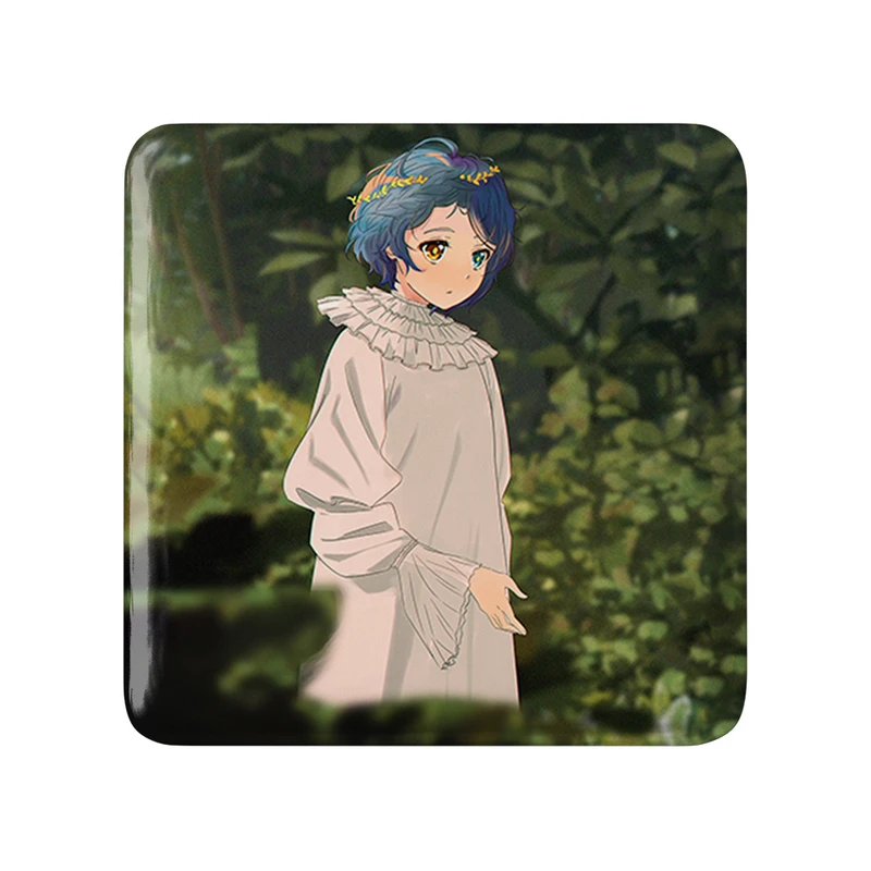 مگنت خندالو طرح آی انیمه واندر اگ پرایورتی مدل مربعی کد 34044