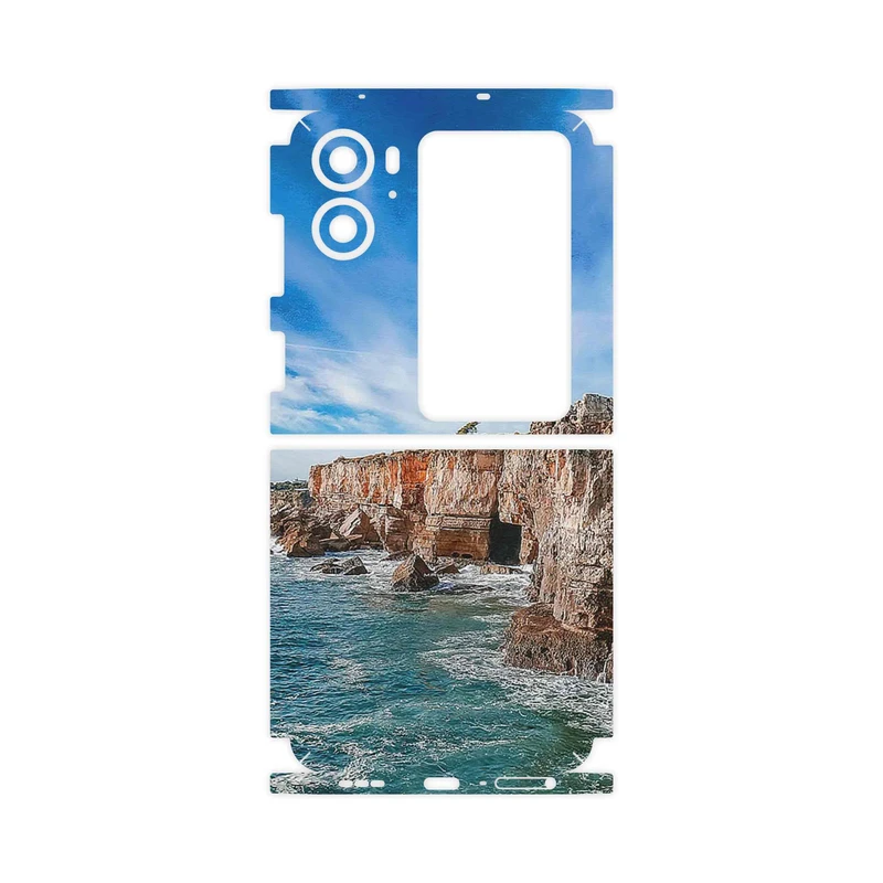برچسب پوششی ماهوت مدل Rock Mountain-FullSkin مناسب برای گوشی موبایل اپو Find N2 Flip