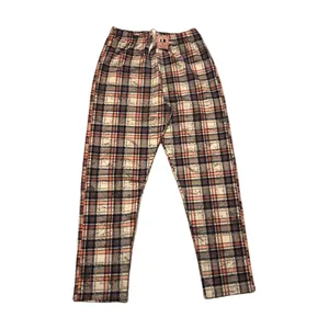 شلوار زنانه مدل نخی چهارخانه کد F05