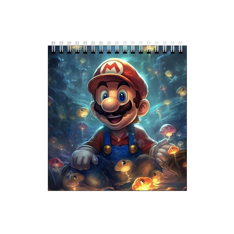 دفتر طراحی طرح سوپرماریو در میان دریا کد 3862078