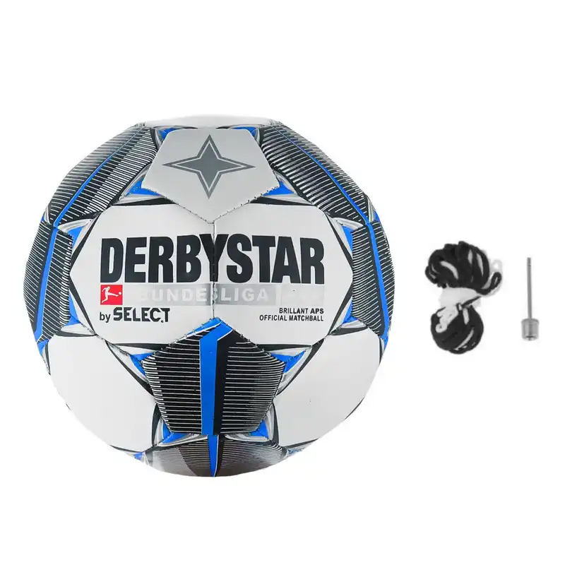 توپ فوتبال مدل دوختی همراه با سوزن و تور