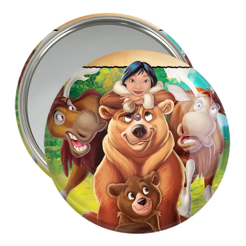 آینه جیبی خندالو مدل انیمیشن خرس برادر Brother Bear  کد 13710