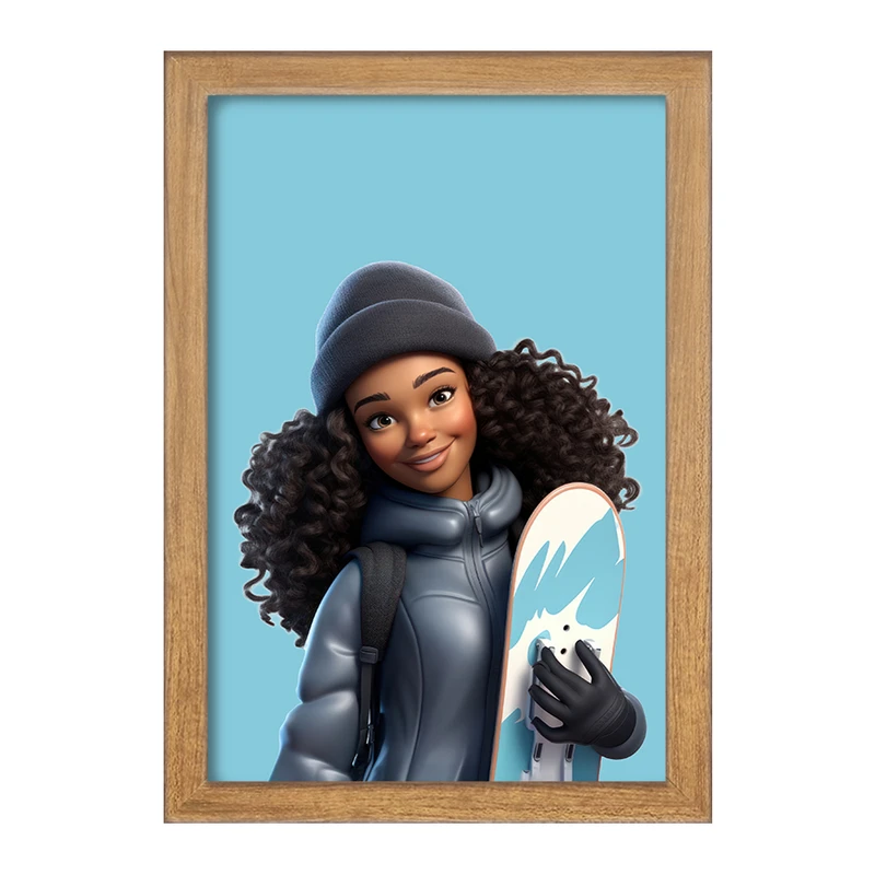 تابلو خندالو مدل دخترانه کد F2570