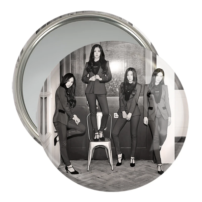 آینه جیبی خندالو مدل گروه رد ولوت Red Velvet  کد 19689