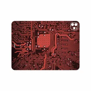 MAHOOT Red Printed Circuit Board Cover Sticker for Apple iPad Pro 11 GEN 2 2020 A2231