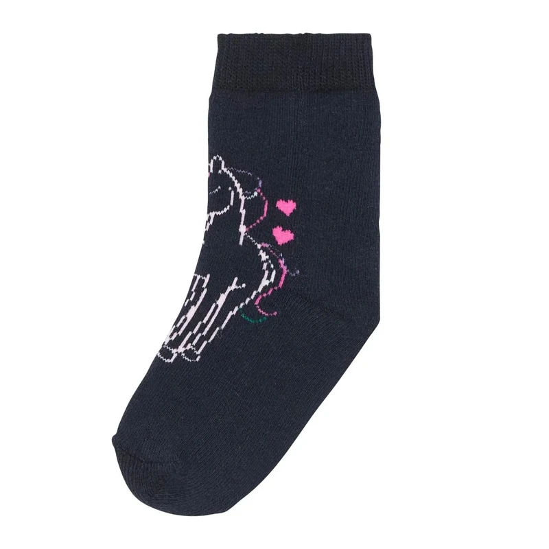 جوراب ساق بلند دخترانه لوپیلو مدل اسب تک شاخ