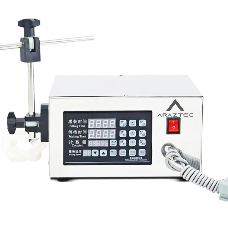 دستگاه پرکن مایعات آرازتک مدل F4 دستگاه پرکن مایعات آرازتک مدل F4