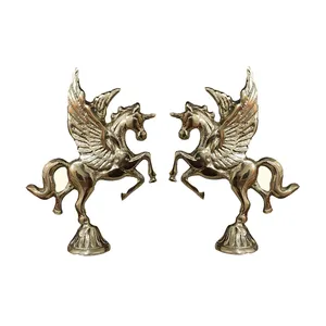 مجسمه مدل اسب بالدار مجموعه 2 عددی